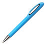 Light Blue Bubble Twist Action Pen