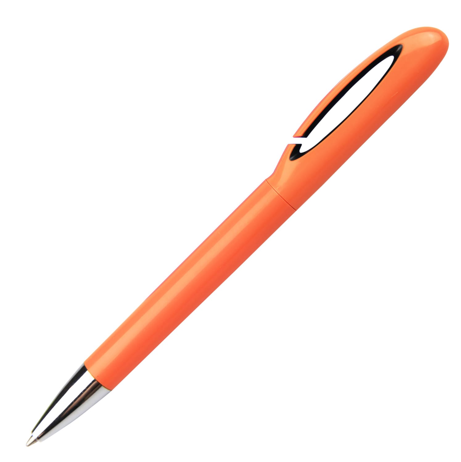 Orange Bubble Twist Action Pen