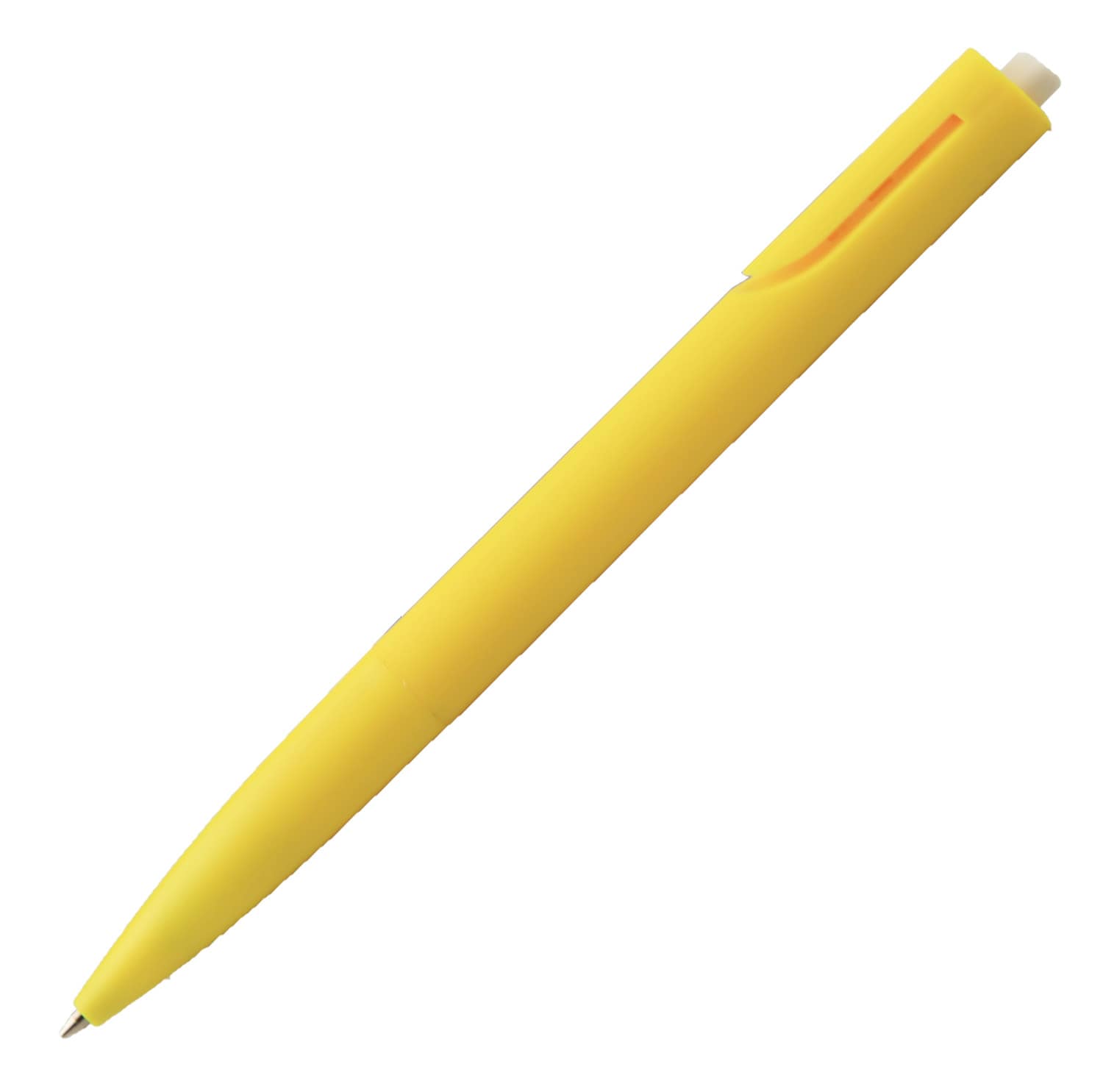 Yellow Vias Click Action Pen