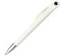 White Rabbit Twist Action Plastic Pen