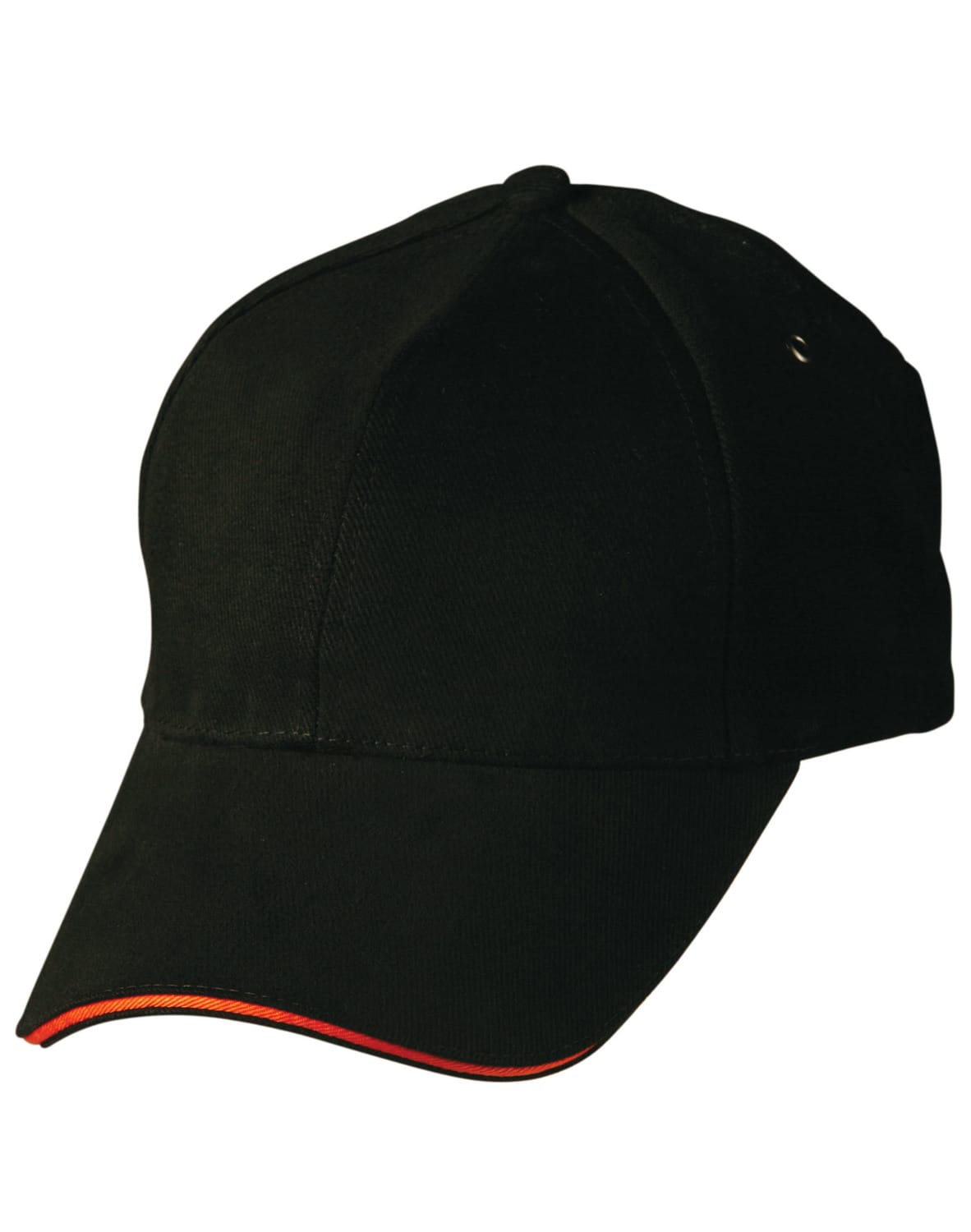 Black/Orange Code Cap