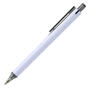 Black York White Barrel Click Action Pen