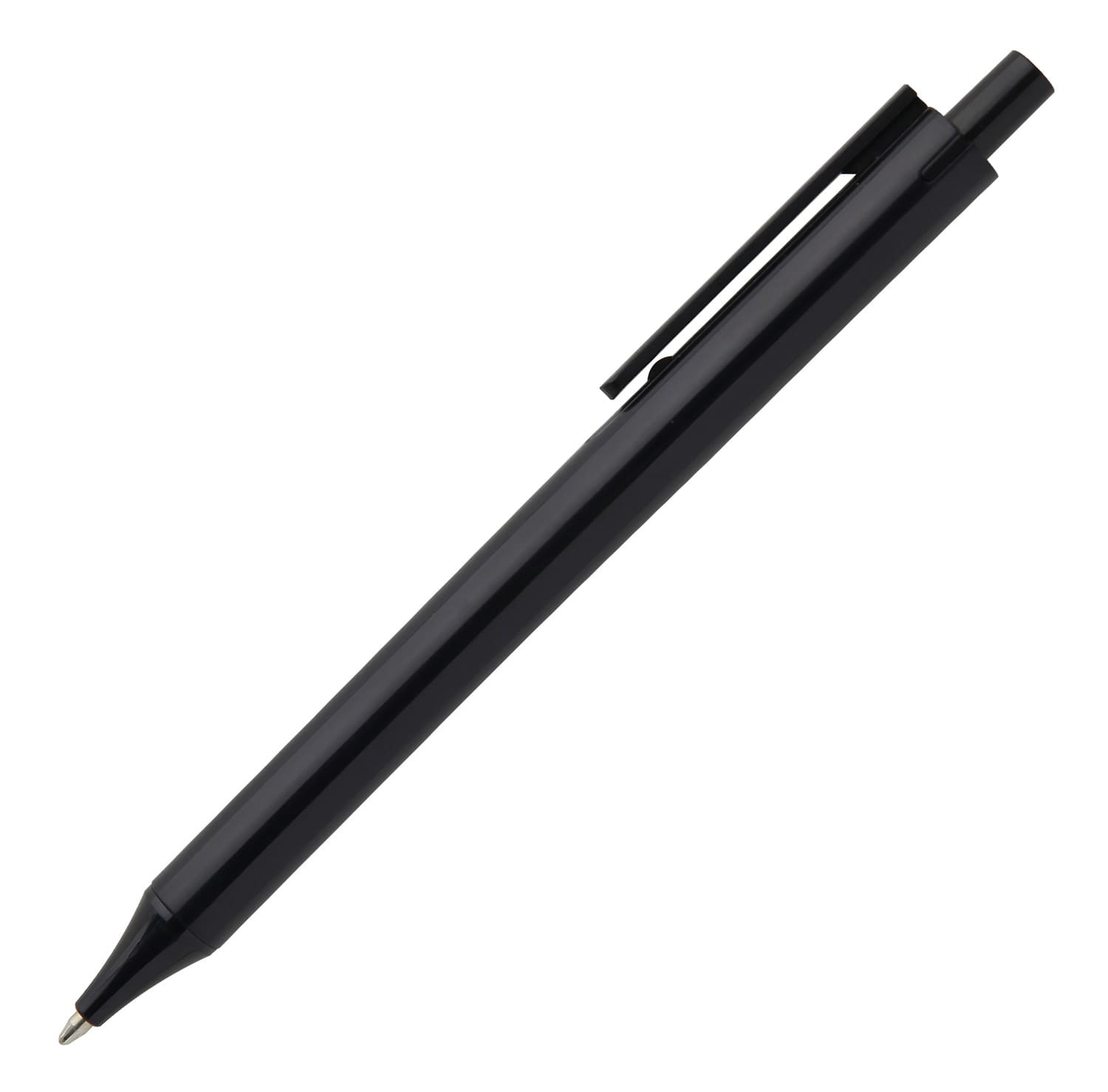 Black York Click Action Plastic Pen