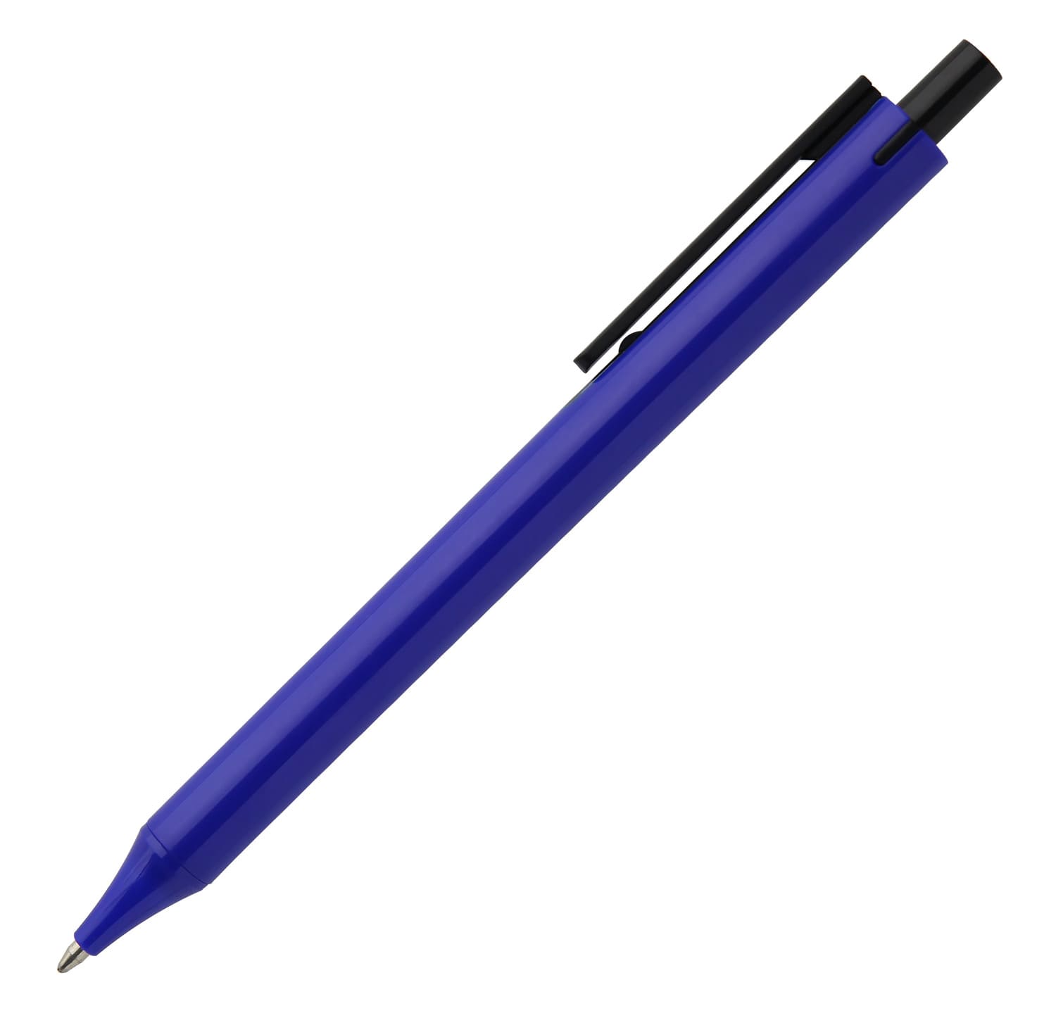 Dark Blue York Click Action Plastic Pen