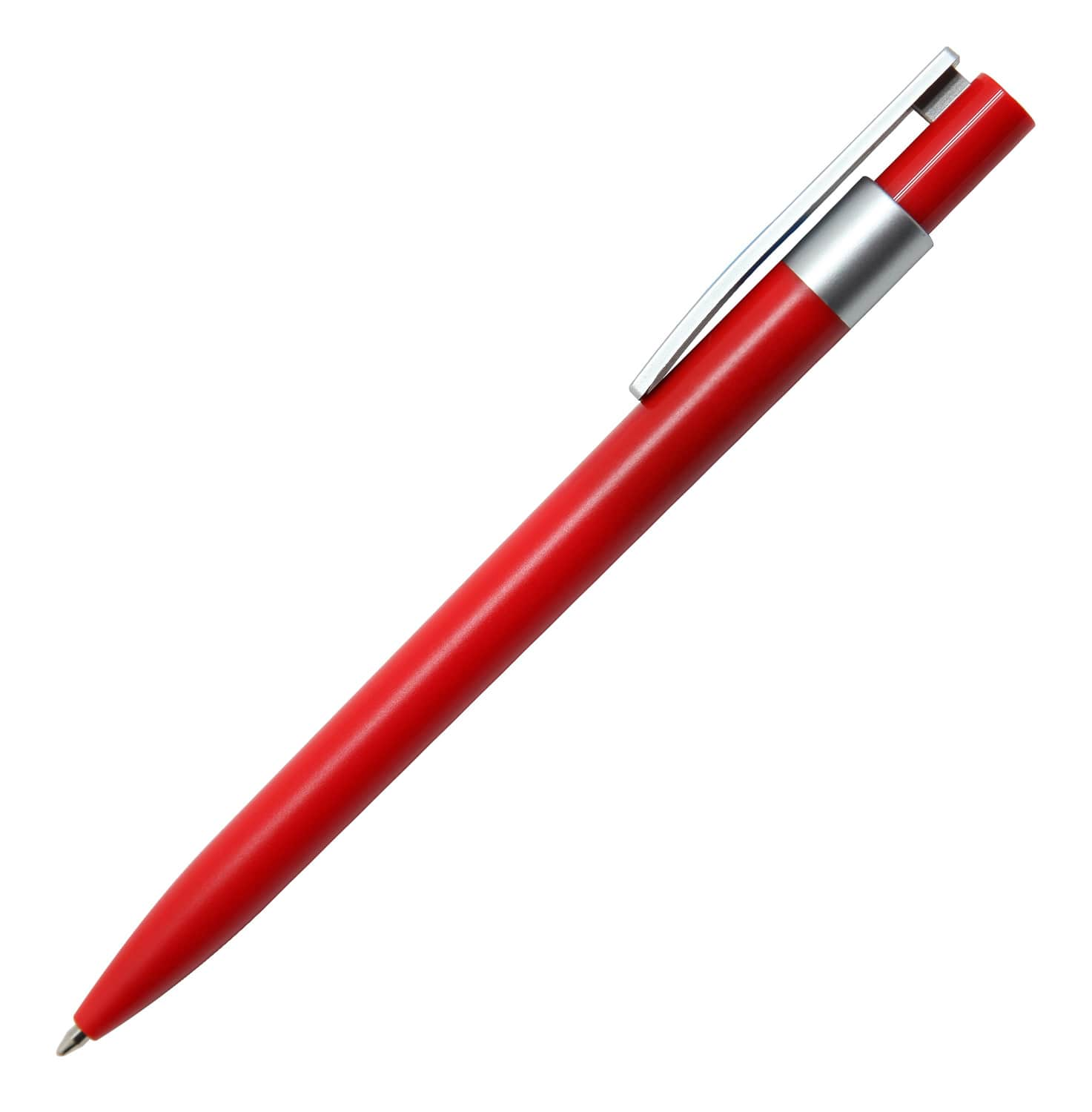 Red Torino Silver Click Action Pen