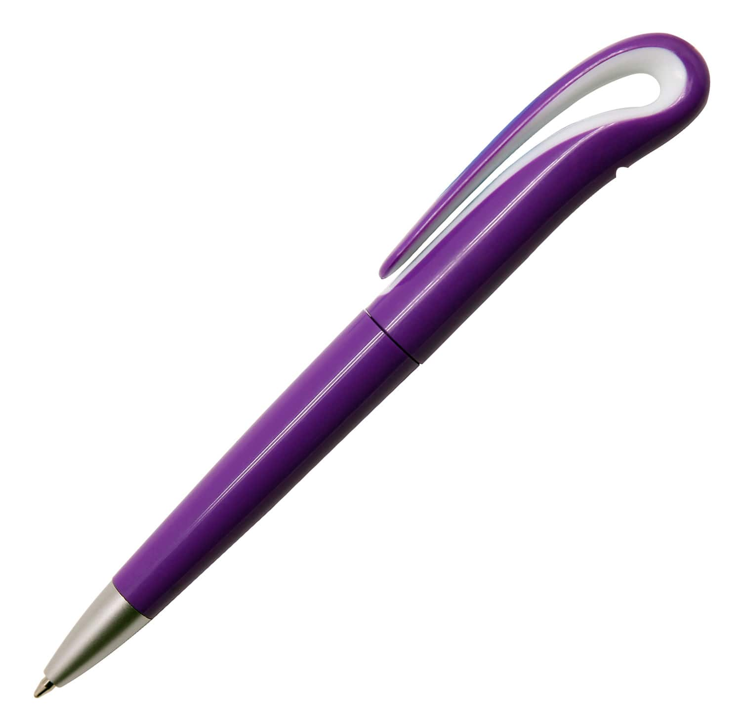 Purple Berwood Twist Action Pen