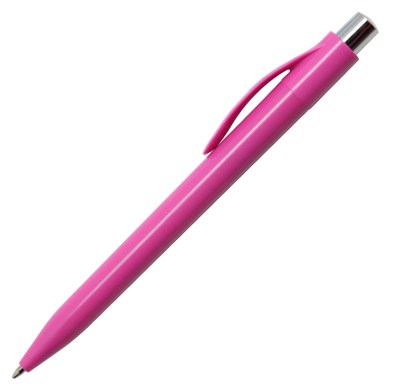 Pink Dome Click Action Pen