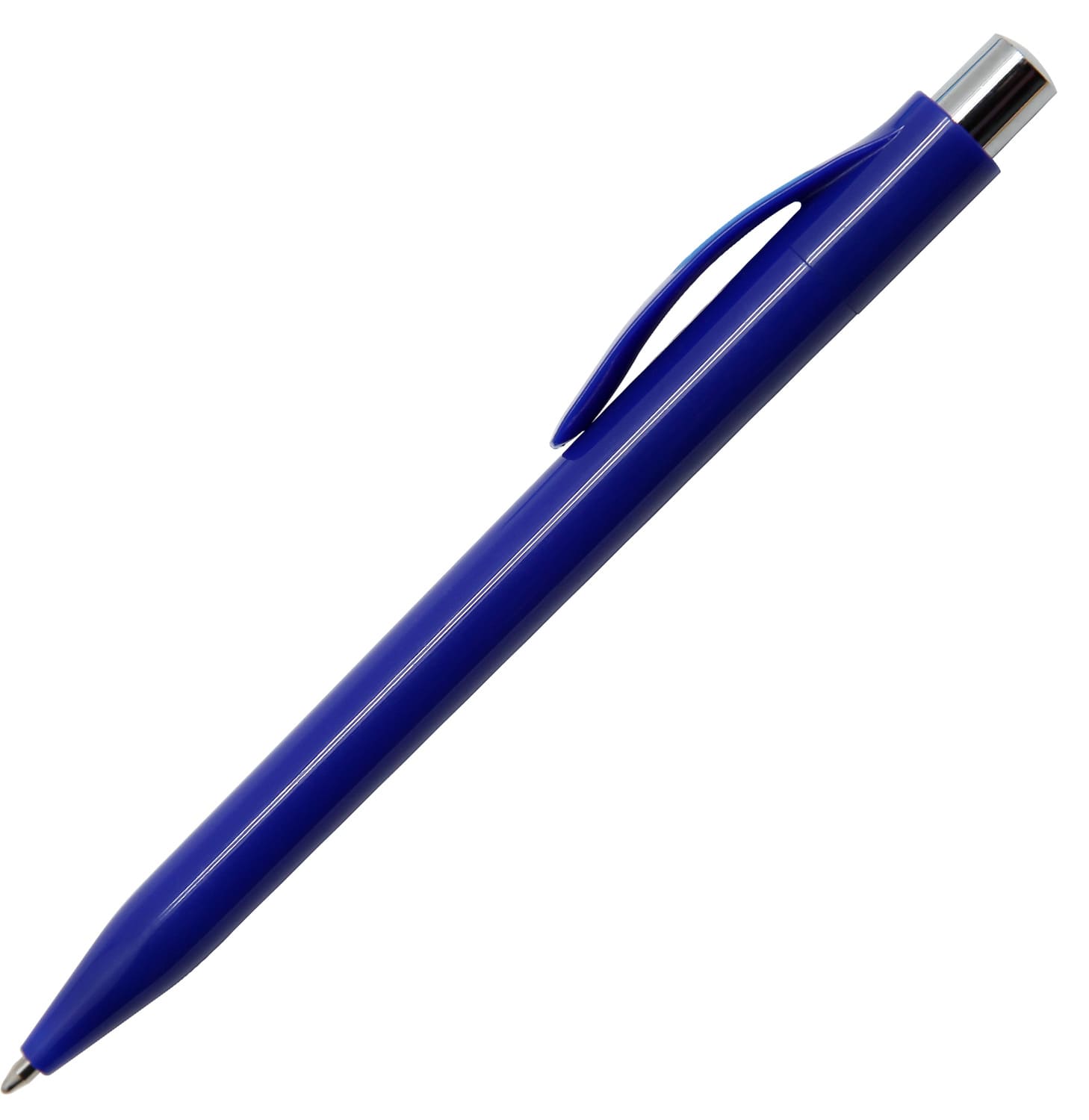 Dark Blue Dome Click Action Pen