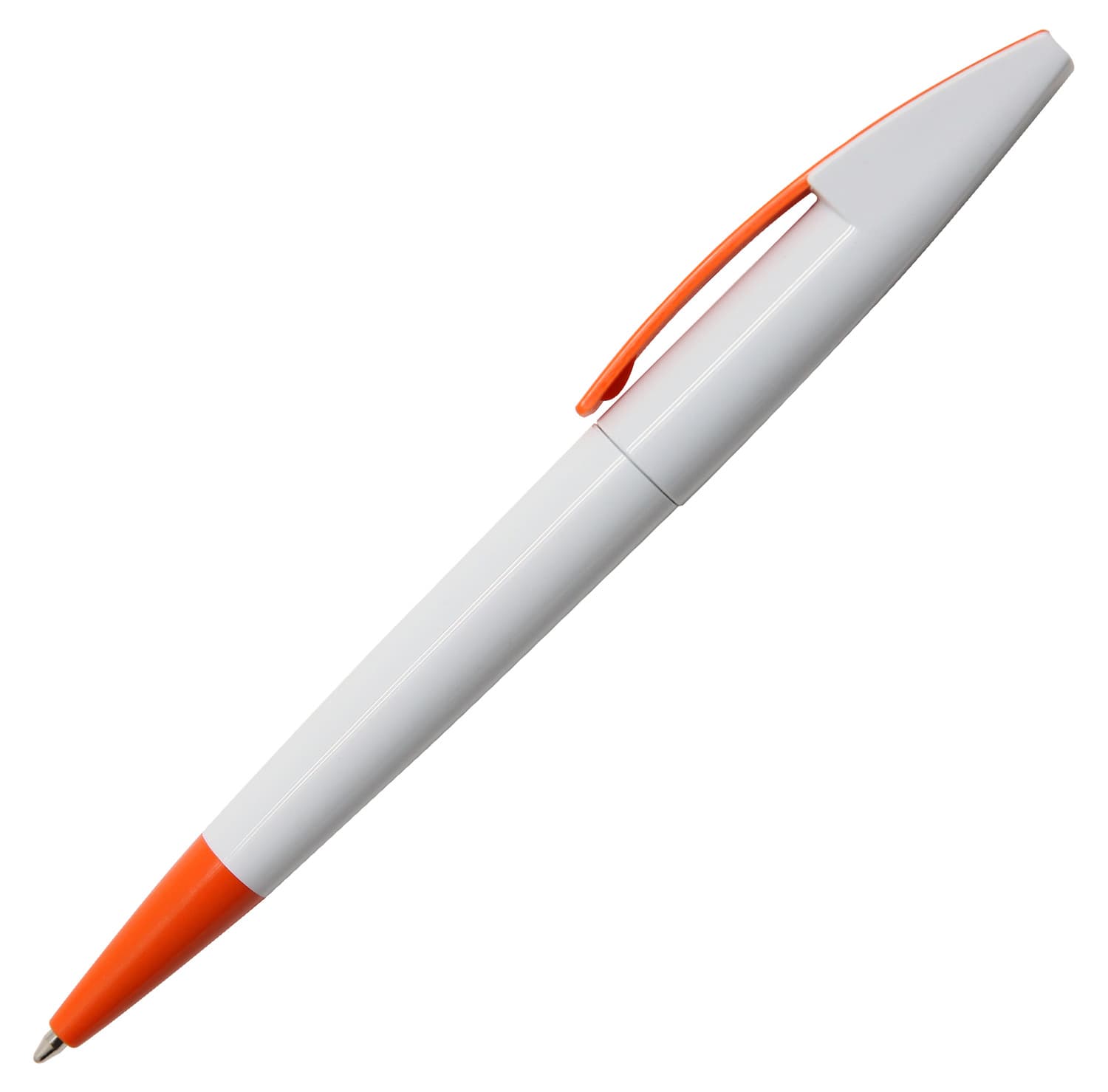 Orange Shark Twist Action Pen