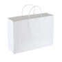 White Large Paper Shopper Bag