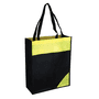 Black/Yellow Non Woven Bag With Mix Colour