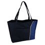 Navy Blue Nylon Shopper