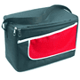 Red Nylon Cooler Bag Colored