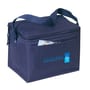 Navy Blue Nylon Cooler Bag