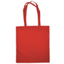 Red Coloured Calico Tote Bag (no gusset)