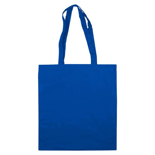 Royal Blue Coloured Calico Tote Bag (no gusset)