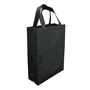 Black Laminated Non Woven Trade Show Bag