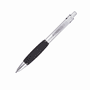 Black Glide Matt Silver Metal Pen