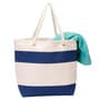 Ship Ahoy Cotton Canvas Tote