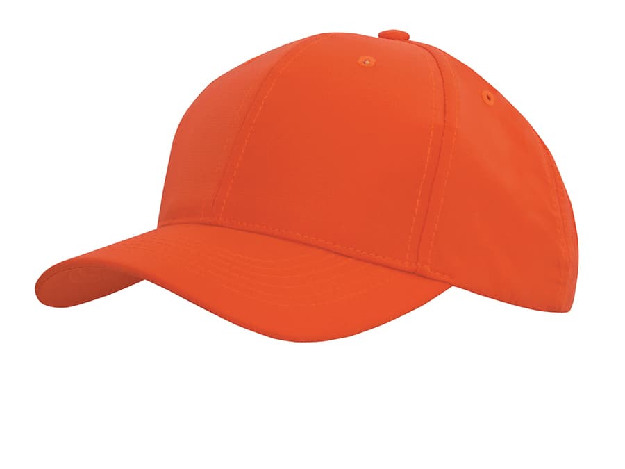 Orange Sports Ripstop Cap