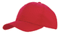 Red Sports Ripstop Cap