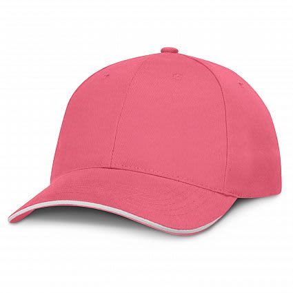 White/Pink Swift Premium Cap - White Trim