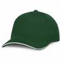 White/Dark Green Swift Premium Cap - White Trim