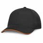 Black/Orange Swift Premium Cap - Black