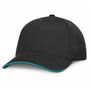 Black/Light Blue Swift Premium Cap - Black