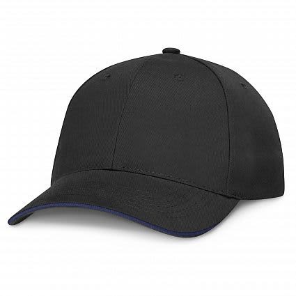 Black/Navy Swift Premium Cap - Black