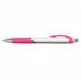 Pink Jet Pen -  White Barrels