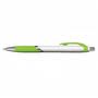 Bright Green Jet Pen -  White Barrels