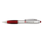 Red Silver Grenada Stylus Pen