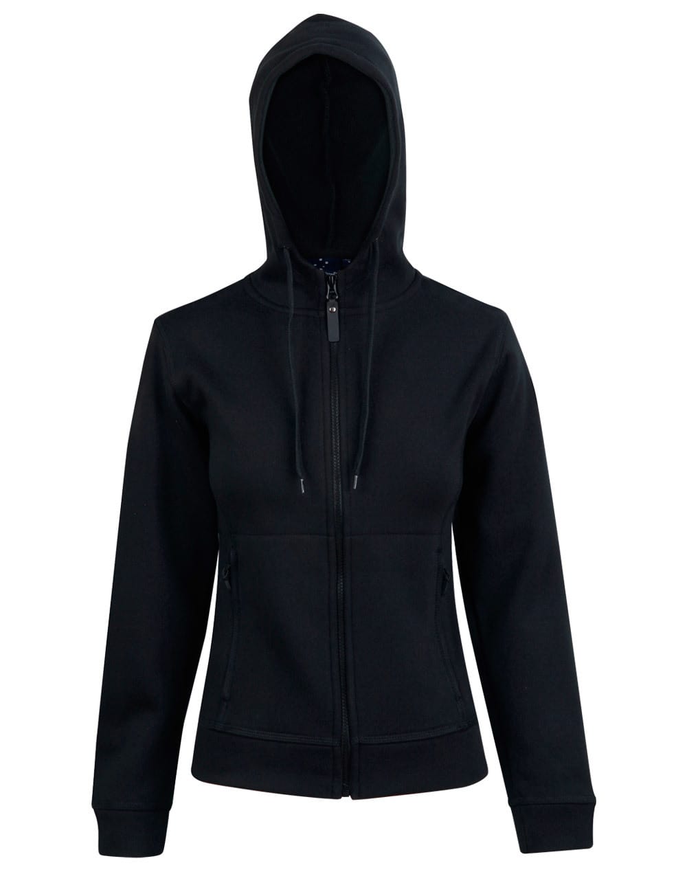 Contrast Bonded Fleece Hoodie - Ladies and Mens