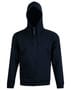 Navy Contrast Bonded Fleece Hoodie - Ladies and Mens