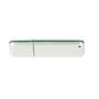 Silver/Green Sliver Flash Drive