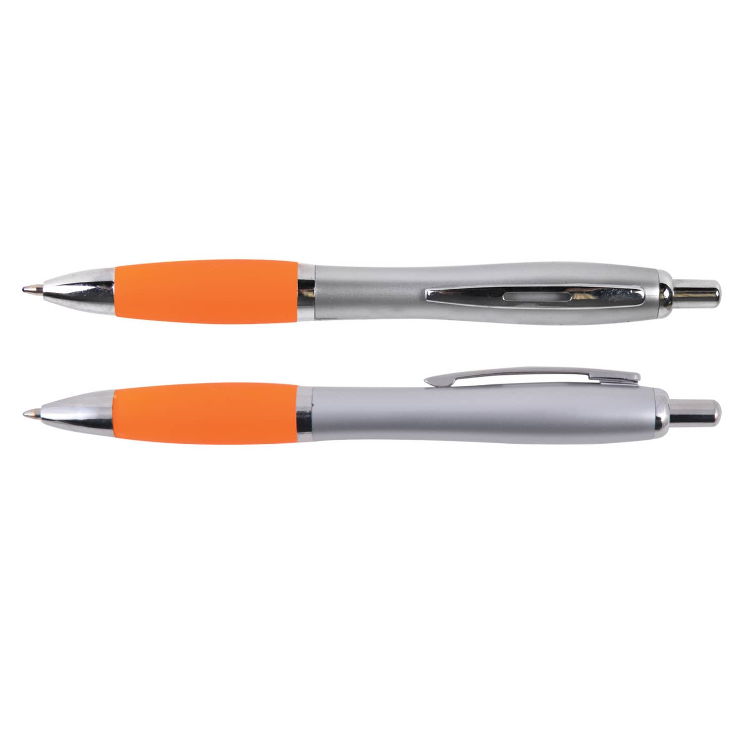 Silver/Orange Concorde Ballpoint Pen