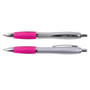 Silver/Hot Pink Concorde Ballpoint Pen