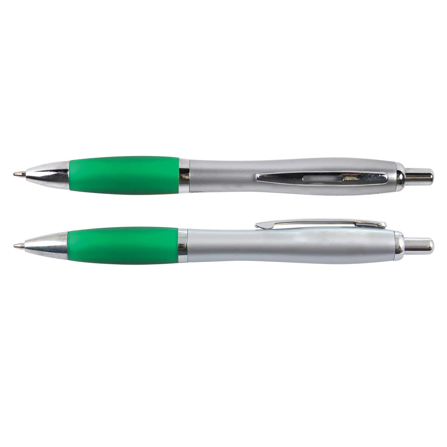 Silver/Green Concorde Ballpoint Pen