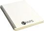 White Calypso A5 Notebook