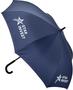 Navy Inverter Umbrella with J Handle