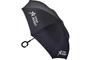 Black Inverter Umbrella with C Handle