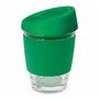 Dark Green Urban Glass Coffee Cup