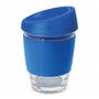 Royal Blue Urban Glass Coffee Cup