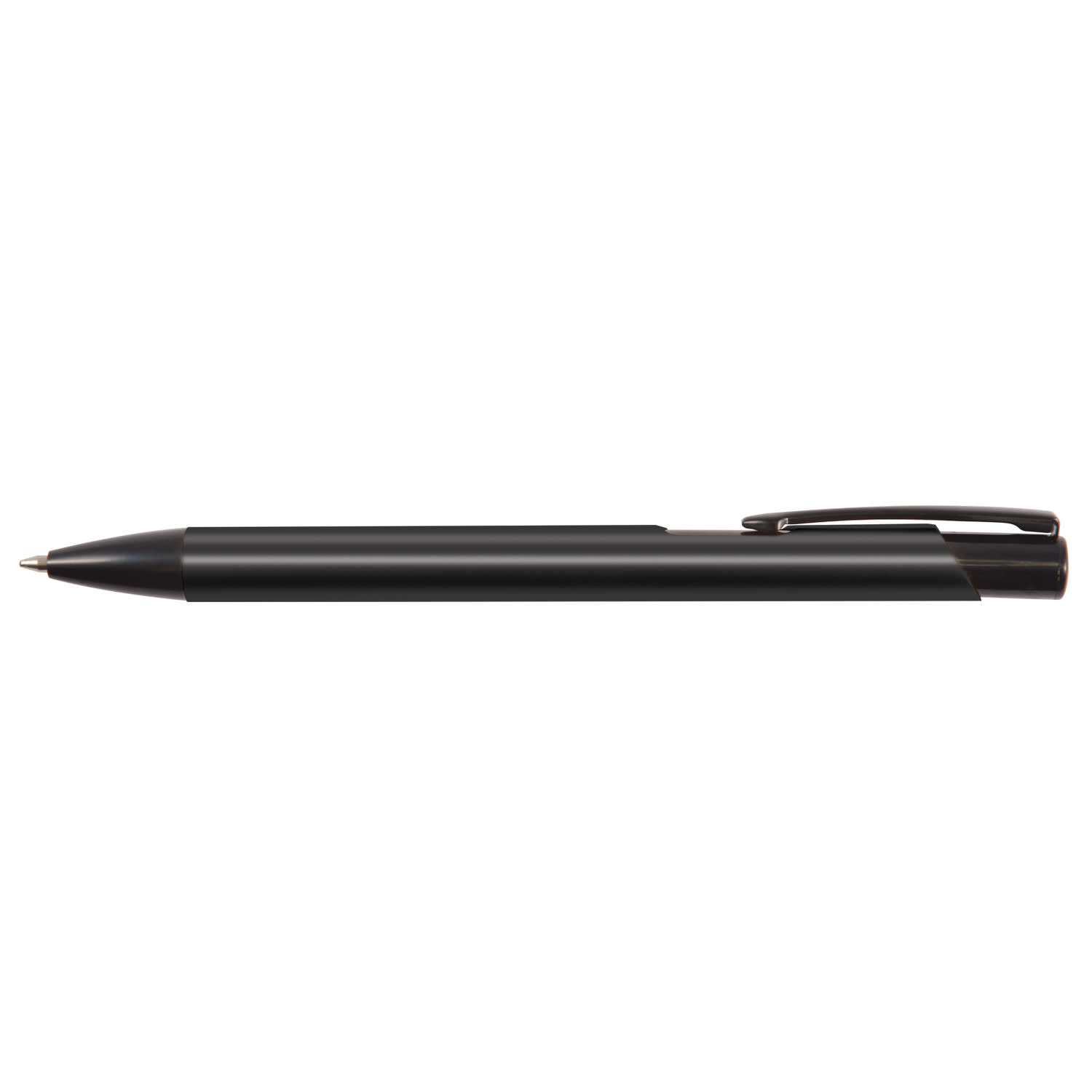 Black Napier Aluminium Black Ballpoint Pen