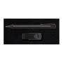 Black Style Gift Set - Napier Pen Black and Swivel Flash Drive