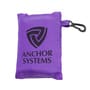 Purple Shrinking Shopping Bag