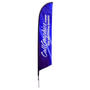 Personalised Angled Feather Banners