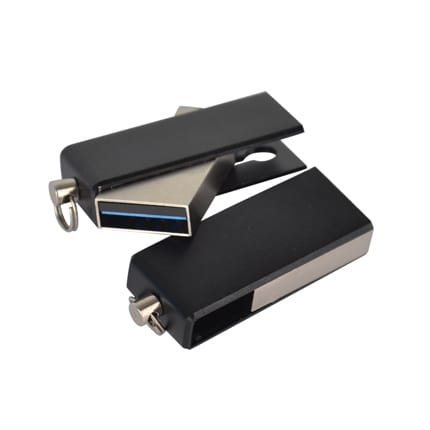 Black Starstruck OTG Flash Drive