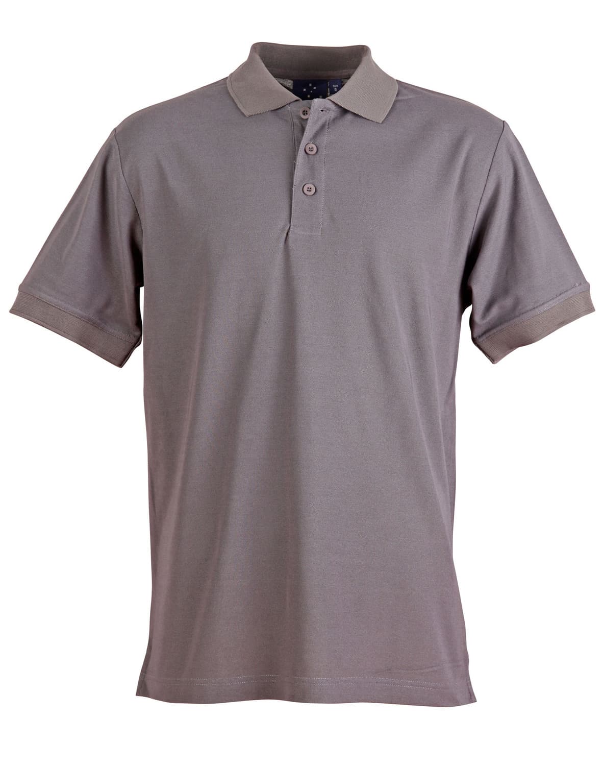 Charcoal The Solid Colour Casual Mens Polo